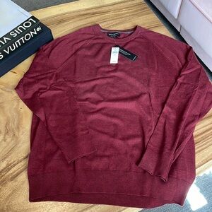 NWT banana republic reddish/ maroon sweater (men’s)